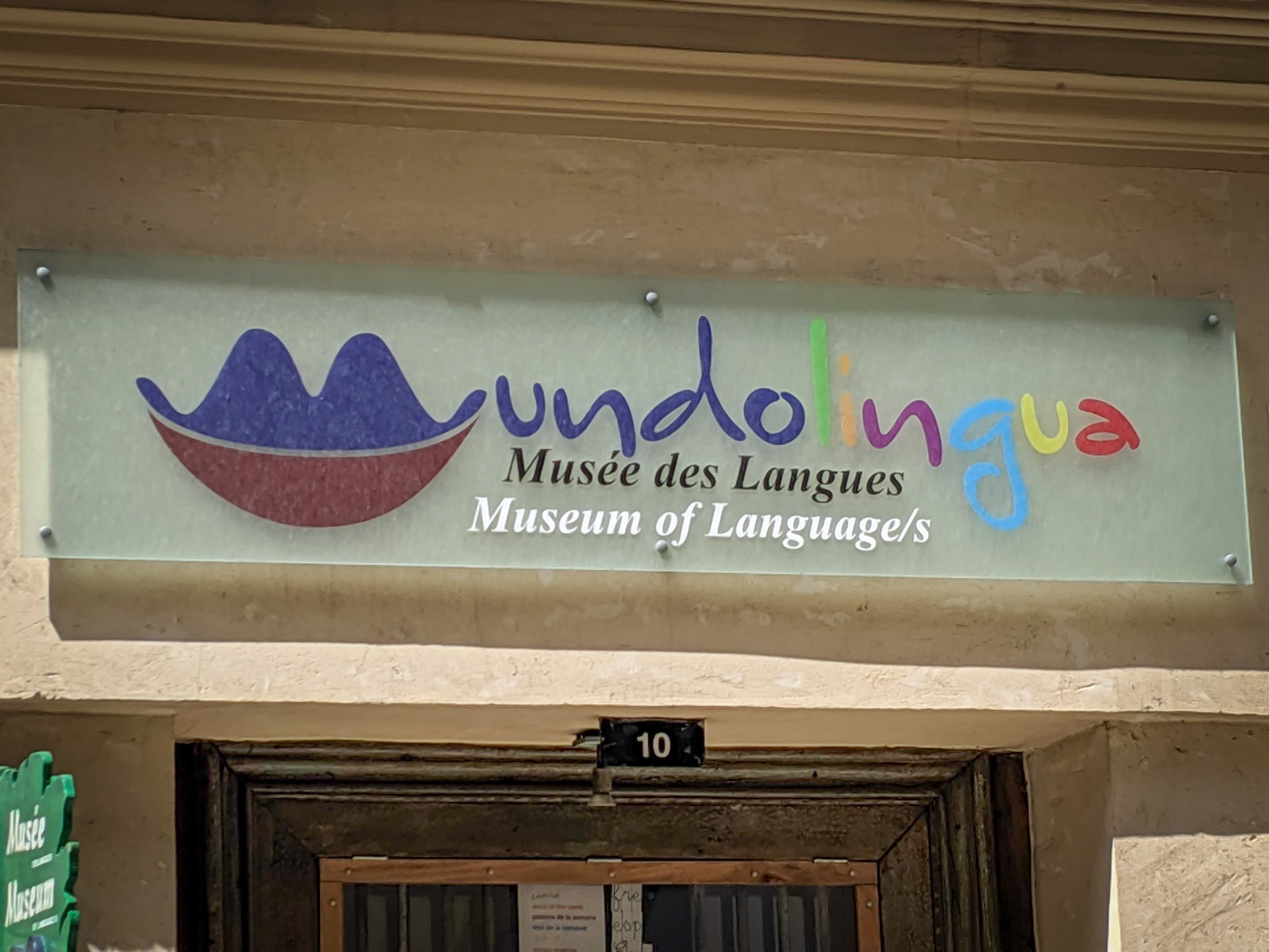 Mundolingua, Musée des Langues, Museum of Language, Paris, languages